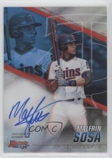 2021 Bowman's Best of 2021 Refractor Malfrin Sosa #B21-MS Auto 0u79