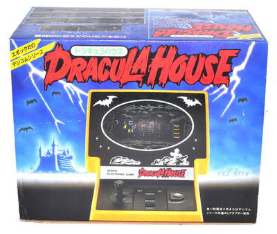 Vintage Dracula House Digicom Series LSI LCD Handheld Game Showa Japan Deadstock