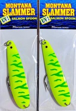 Salmon Spoons (2): CHARTREUSE / green