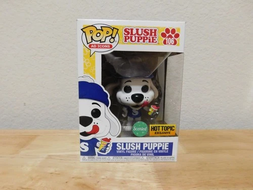 New Funko Pop Ad Icons Slush Puppie Hot Topic Scented #106 Slush Puppie figure