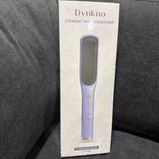 Electric Hair Straightener Brush Adjustable Heat Temperature Hot Comb SEALED