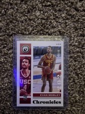 2021 Chronicles Draft Picks Evan Mobley Base Purple /49