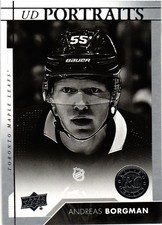 2017 Upper Deck UD Portraits #P-103 Andreas Borgman
