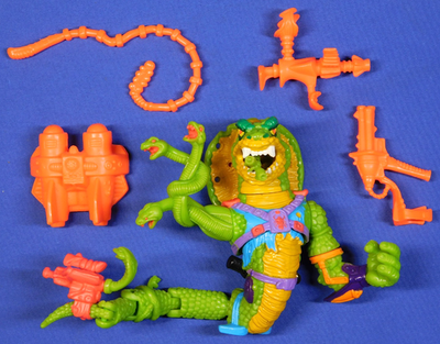 TEENAGE MUTANT NINJA TURTLES SCALE TAIL COMPLETE VINTAGE FIGURE