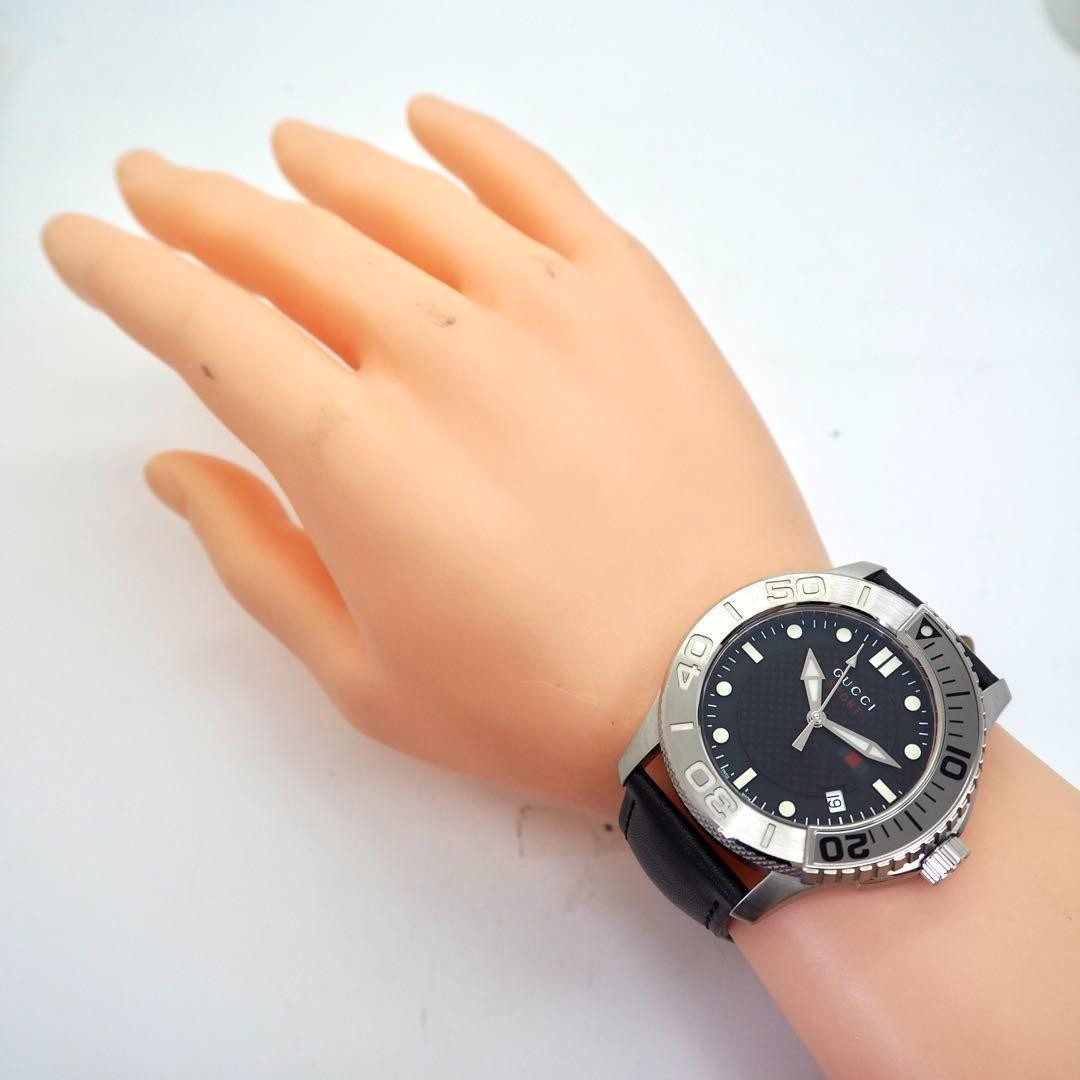 Good Condition GUCCI Watch 126 2 G Timeless Sports Men's GUCCI,18524 thumbnail 9