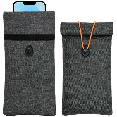 Tuulin Faraday Bags for Phones 2 Pack Go Dark Cell Phones, Grey