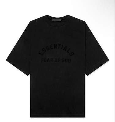  FOG Essentials JET BLACK TEE - XL