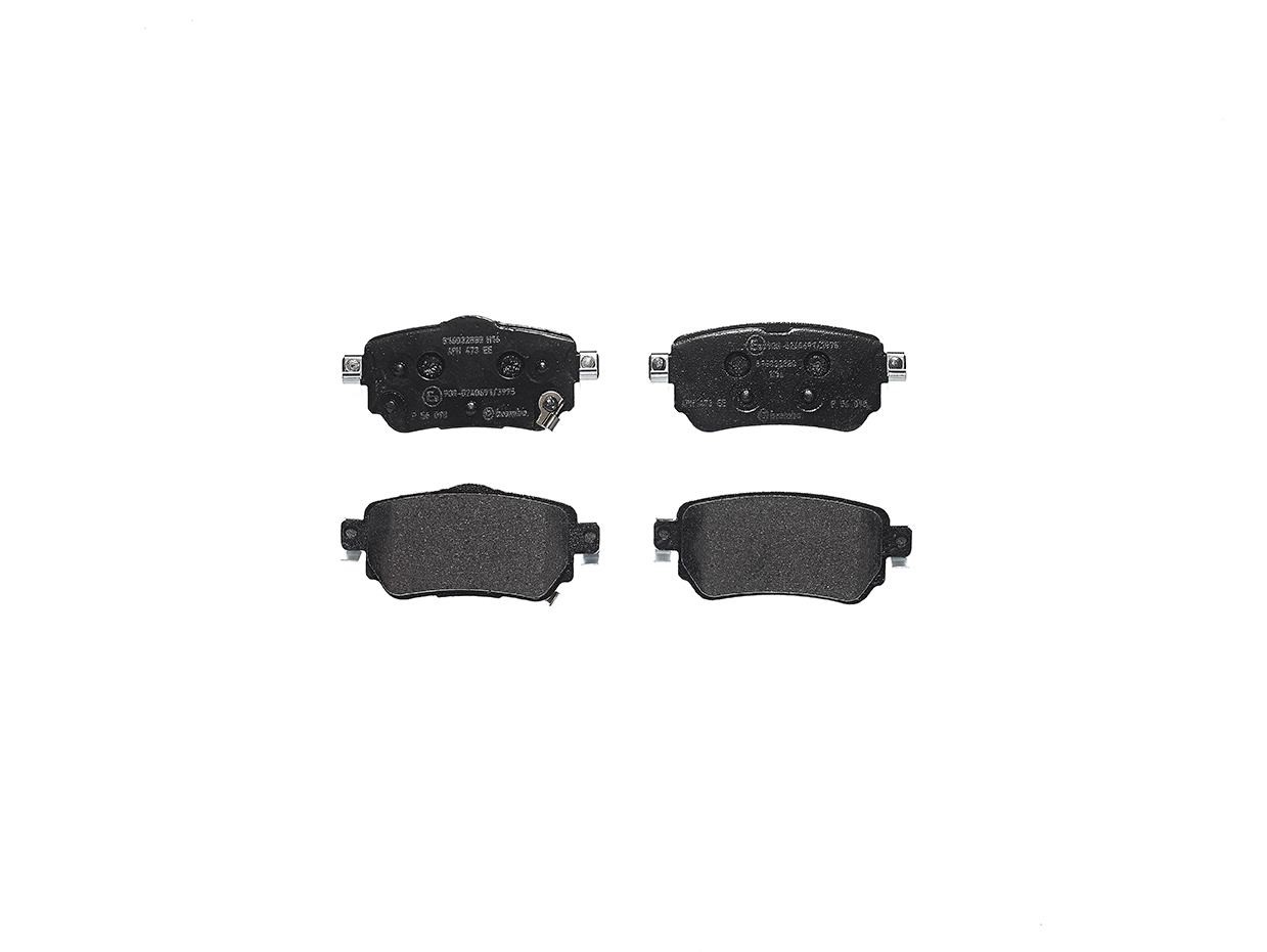 Bremsbelagsatz, Scheibenbremse P 56 098 BREMBO für NISSAN RENAULT - Bild 5