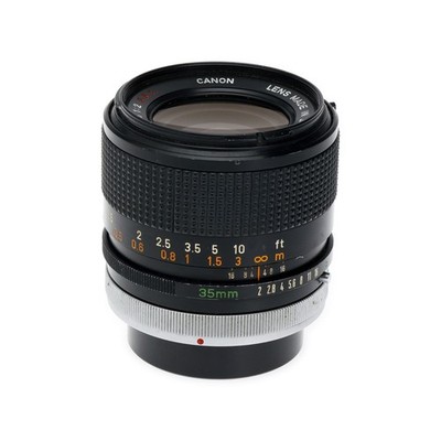 キャノン Canon FD 35mm f2 S.S.C SSC 5454 Canon FD 35mm F2 s.s.c. ssc MF Wide Angle Lens From JAPAN [Near
