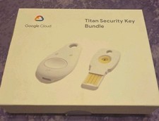 Google Titan Security Key K9T - Open Box Never Used - Complete