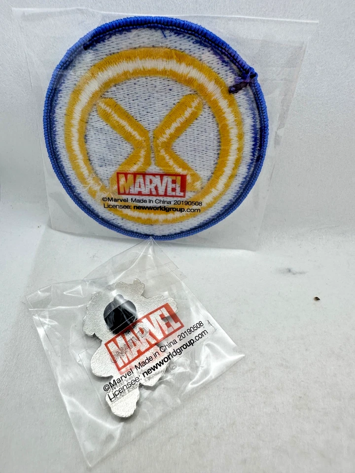Pin esmaltado CYCLOPS SKOTTIE YOUNG y parche X-Men exclusivo de Marvel ilimitado Foto 2 de 4