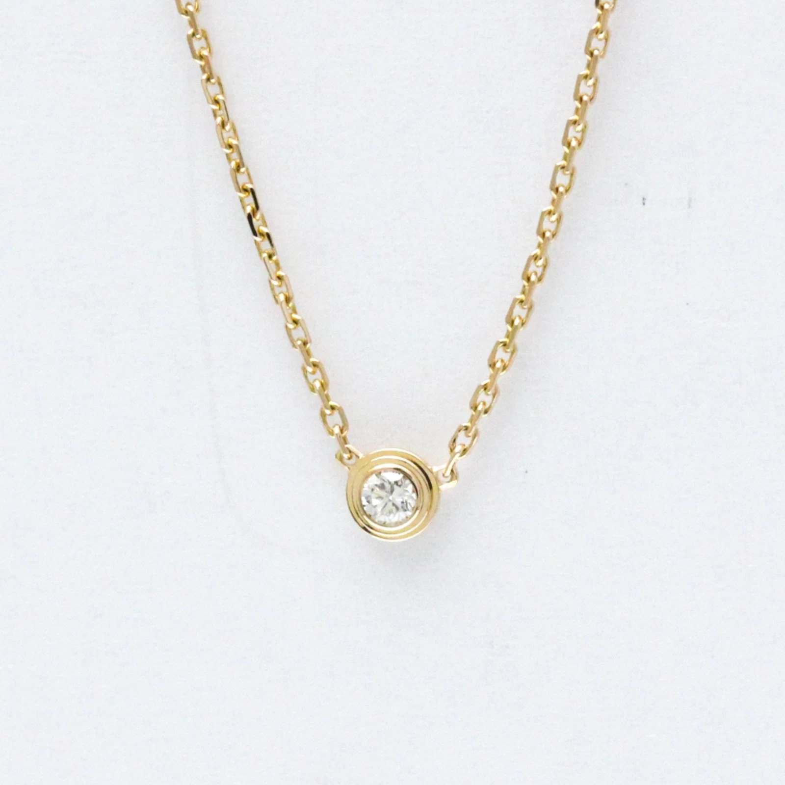 Cartier D'Amour Diamond Necklace XS Pink Gold (18K) Diamond Men,Wo... BF585323