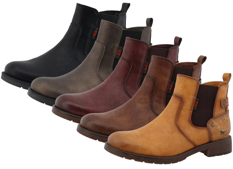 Mustang Bottines Femme Chaussure Moderne Quotidienne 15M0052002 - Photo 1/1