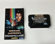Michael Jackson Moonwalker Sega Mega Drive MD Japan Game Manual