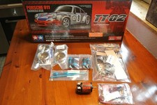 Porsche 911 RSR Tamiya + Tuning: Lager, BBS, Dämpfer, Antr.w. ALU