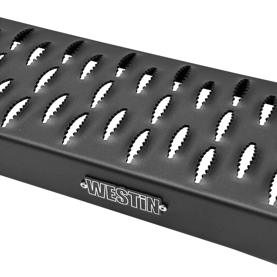 Westin Grate Steps Black Running Boards Set 90" for Chevrolet Ford GMC Toyota Foto 3 de 4