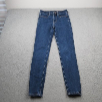 American Eagle Jeans Womens 2 Super Hi Rise Jegging Blue Denim Preppy