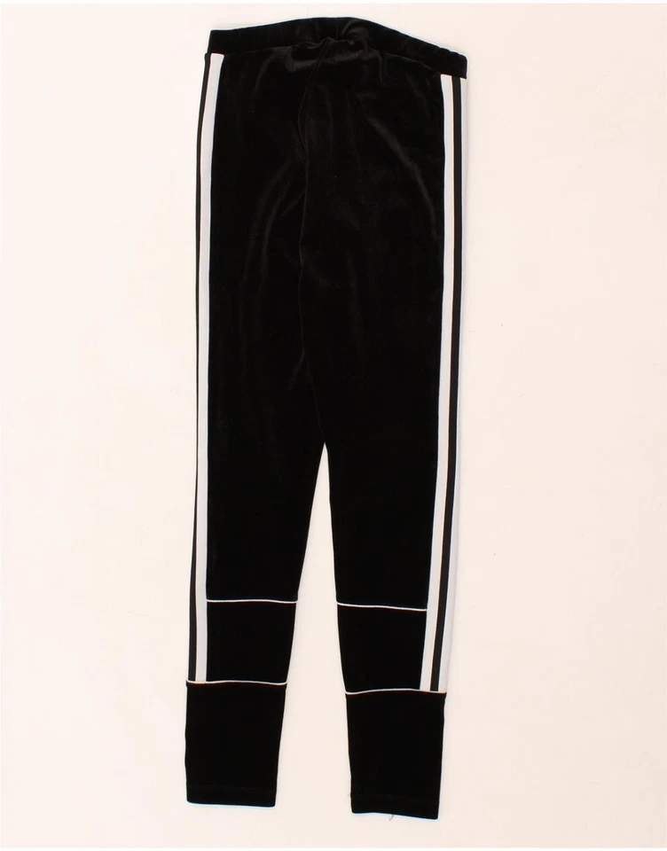 ADIDAS Womens Leggings UK 6 XS Black Polyester AD02 - Image 2 of 4
