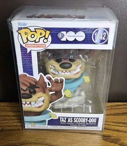 Funko Pop Animation WB 100 Taz As Scooby Doo #1242 With Protector