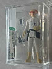 AFA 80  Star Wars Vintage Figure 1981 Loose CLOUD CAR PILOT HK CITY ESB ROTJ