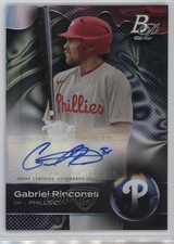 2023 Bowman Platinum Top Prospects Auto Gabriel Rincones #TOP-33 Auto 0v8s