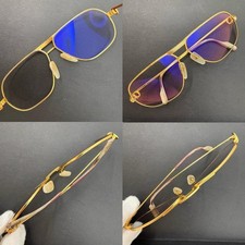 Cartier Vintage Eyewear Teardrop Gold Frame Unisex Made in France Used