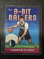2025-26 Topps Cooper Flagg 8-Bit Ballers RC Insert #8B-31 Dallas Mavericks