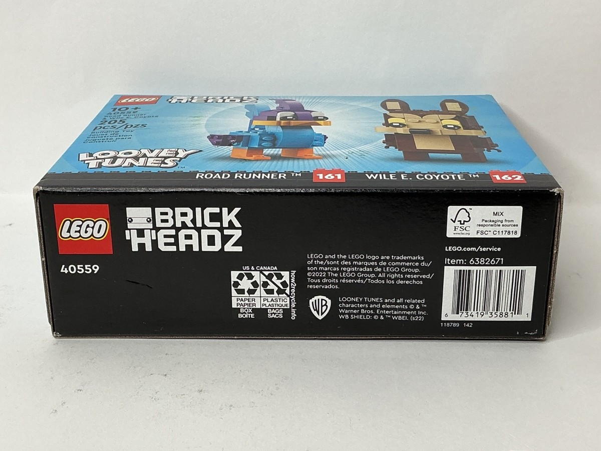 Bubu② J726 Amazon.com: LEGO Brickheadz 40559 Looney Tunes Road Runner and