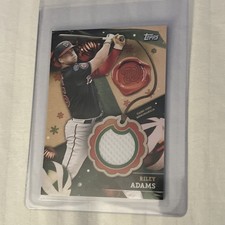 2024 Topps Holiday - Relics Riley Adams #RC-RAD (MEM)