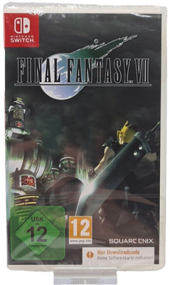 Final Fantasy VII 7 Remastered Code in a Box Nintendo Switch Rollenspiel NEU&OVP
