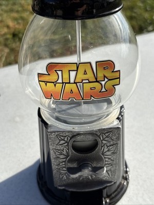 STAR WARS DARTH VADER GUMBALL MACHINE LUCASFILM Head Broke Off! See Pics!