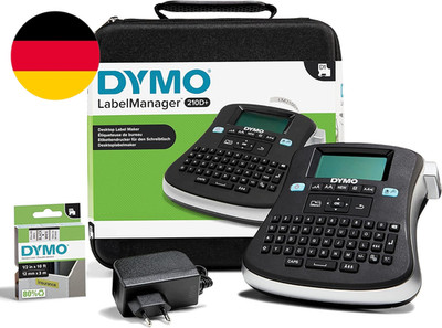 DYMO Labelmanager 210D Beschriftungsgerät Im Koffer | Etikettiergerät Mit QWERTZ