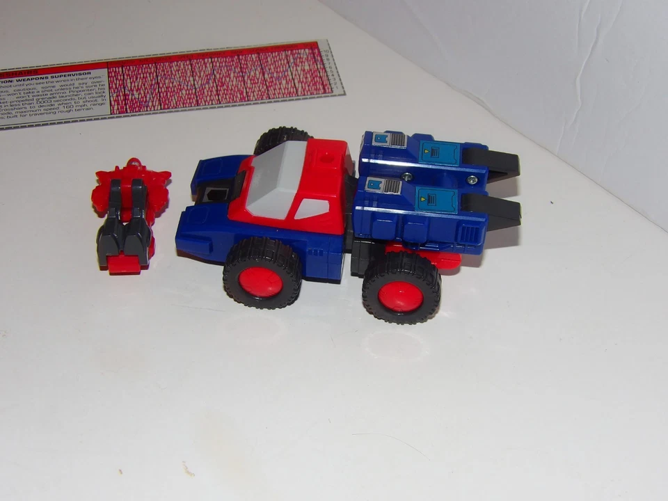 TRANSFORMERS G1 CROSSHAIRS TARGETMASTER COMPLETE VINTAGE ORIGINAL - Image 2 of 3
