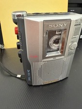 Sony Cassette Player  Recorder Silver VOR Clear Voice 2X Rec Time Slow Speed