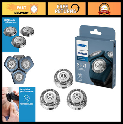 Genuine Replacement Shaving Heads for Norelco Series 5000 & 7000 - SH71/52