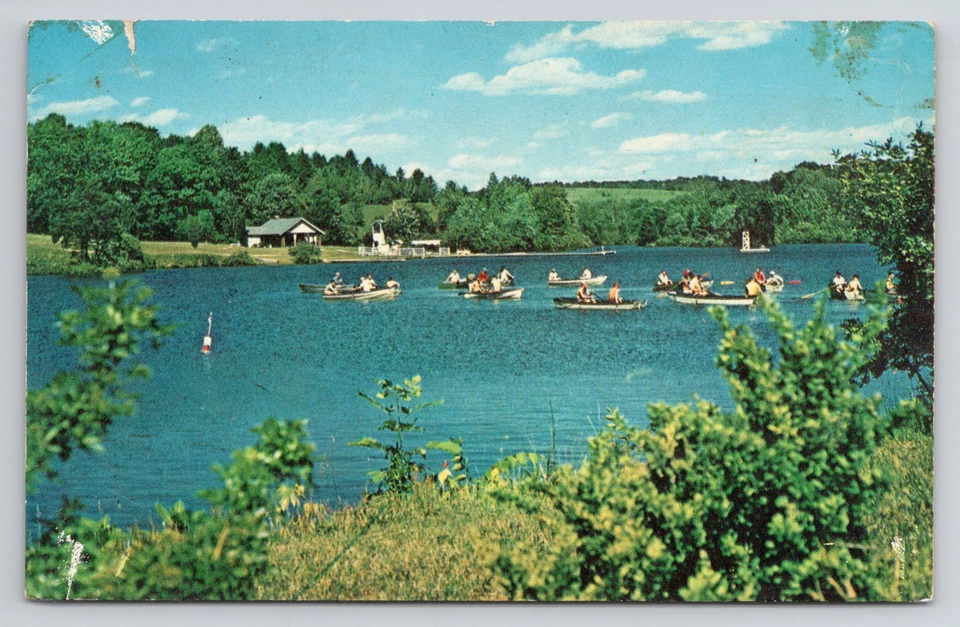 Schiff Scout Reservation Mendham NJ Postcard - Picture 1 of 2