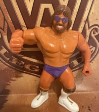1991 Hasbro Titan WWF WWE Macho King Randy Savage 5" Action Figure Series 2 B