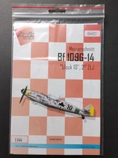 Bf109G-14 "black 10" 2. ZLJ ZNDH Ze-Ro Decals 044012 1:144 model decals  d