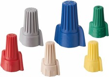 UL Listed Winged Wire Connectors Nuts Easy Twist 60 PCs Assorted Wire Cap