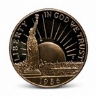 1986-S Statue of Liberty Commemorative Half Dollar — photo 1