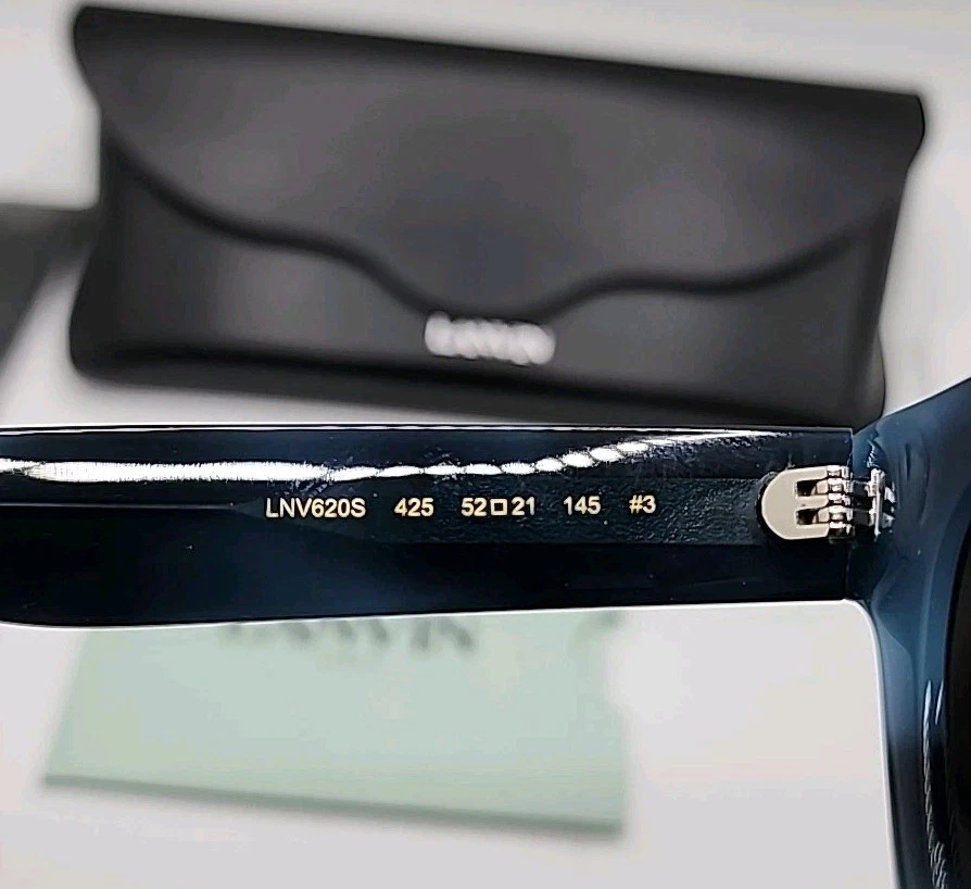 Gafas de sol para hombre Lanvin LNV620S 425 azul Habana 52-21-145 $315 - HECHAS EN ITALIA  Foto 3 de 4