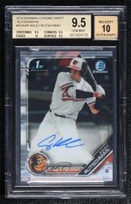 2019 Bowman Draft Chrome Pick Adley Rutschman #CDA-AR BGS 9.5 GEM MINT Auto ya6