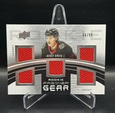 2023-24 Upper Deck Premier Ridly Greig Gear Rookies Jersey RC #/99 Senators