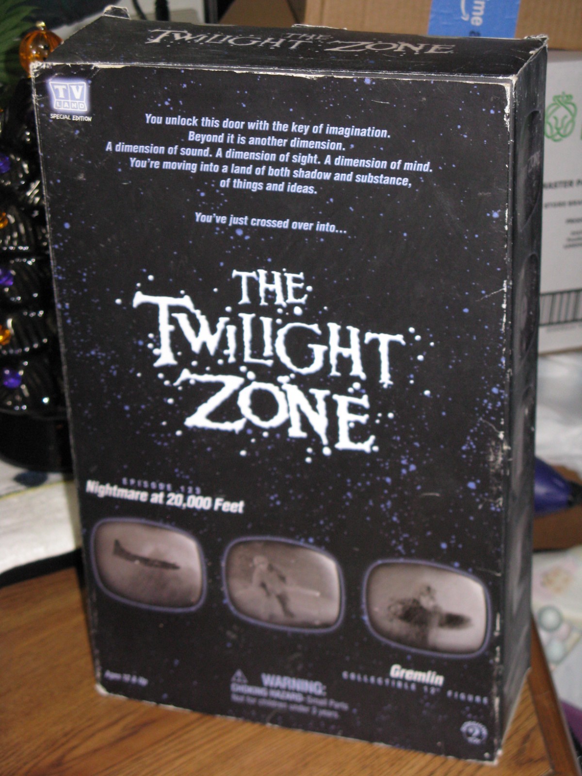 2002 THE TWILIGHT ZONE TV LAND SPECIAL EDITION 12" GREMLIN DOLL FIGURE MIB