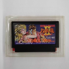 Famicom Software Model Double Dragon Ii Technos Japan FMI01