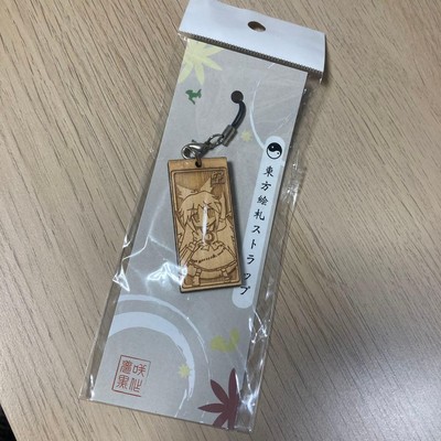 Touhou Eifuda Strap Touhou Project Reiuji Utsuho / Yumesaki Kuro