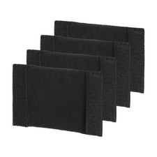 Camera Bag Divider, 4Pcs 5.51"x3.78"x0.55" Shockproof Separator, Black