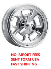 Voxx Bg Works Highboy Wheel 5-lug Polished Mustang 1965-1973