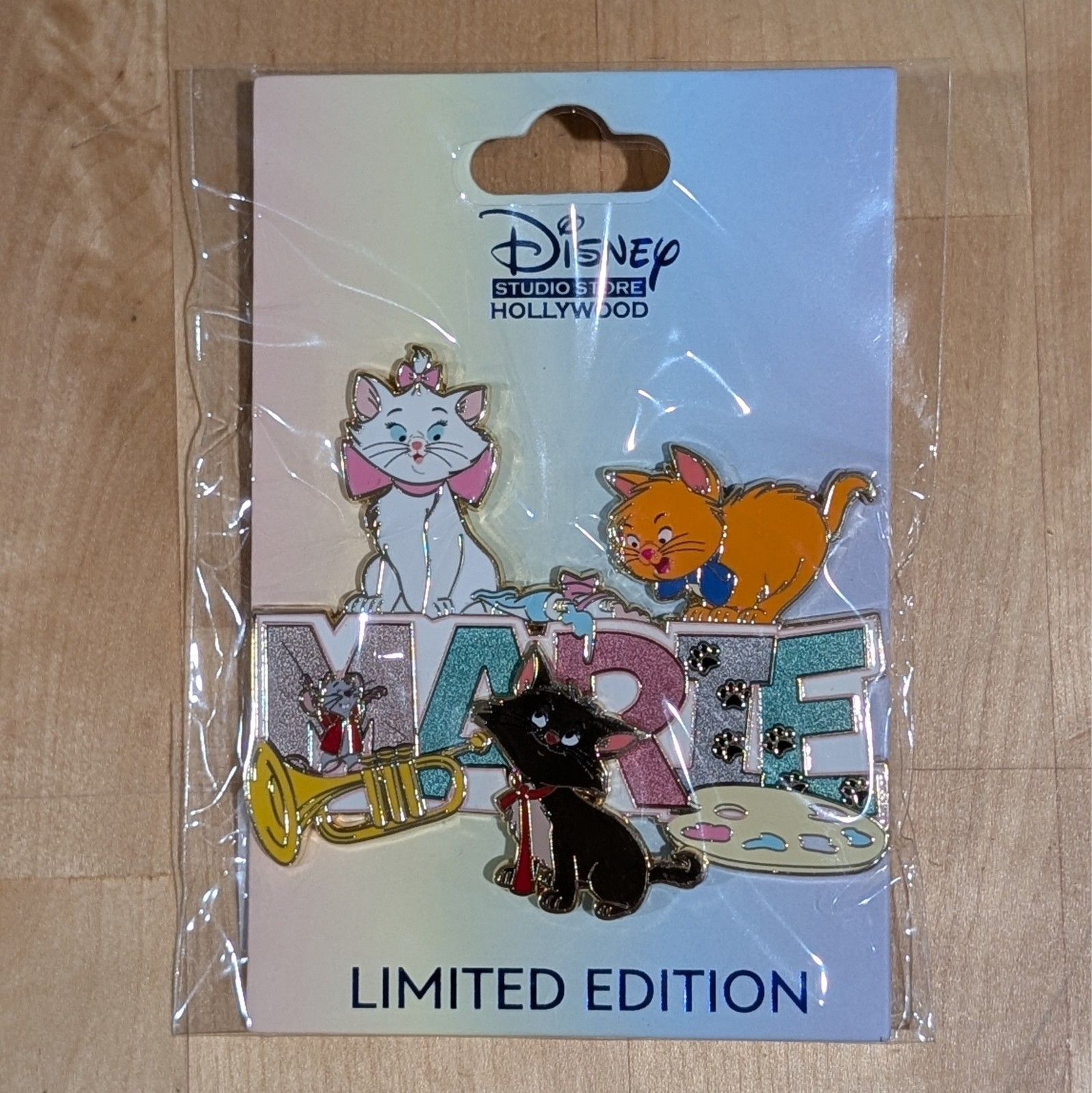 Marie It's All In A Name Pin 2026 Disney Aristocats LE 400 DSSH D23 Expo