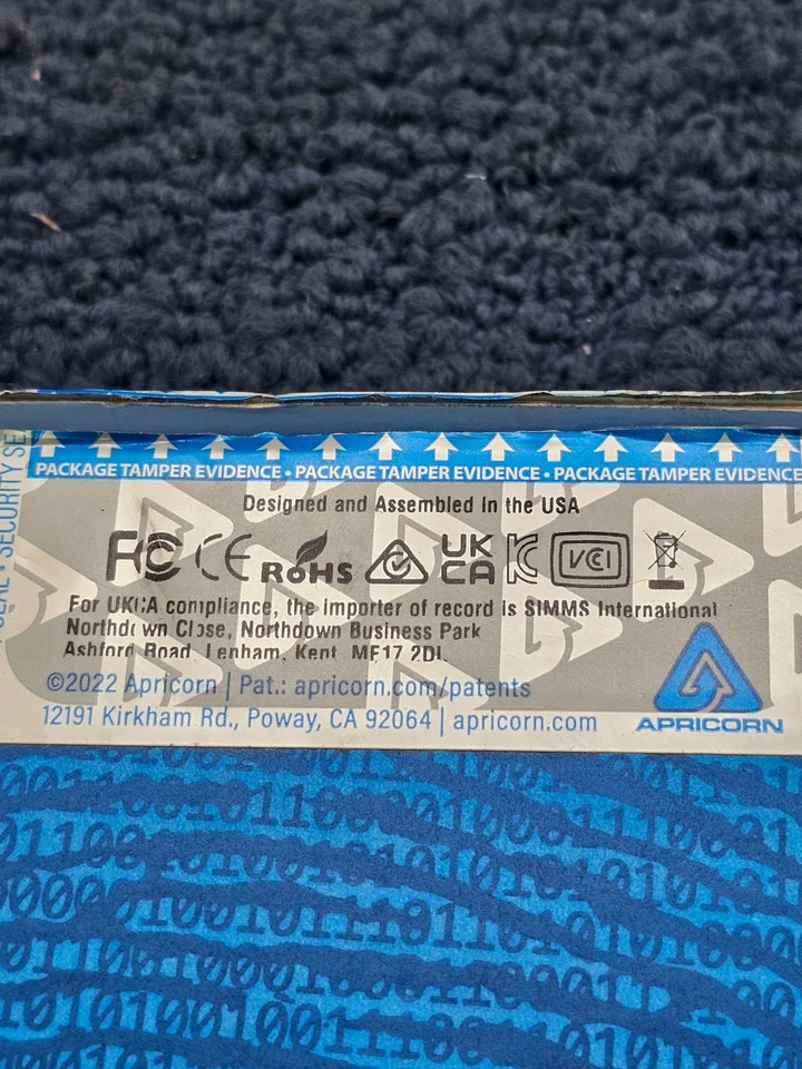Apricorn ASK3-NXC-16GB: Aegis Secure Key 3NXC 256-Bit Type C Flash Drive - Image 3 of 4
